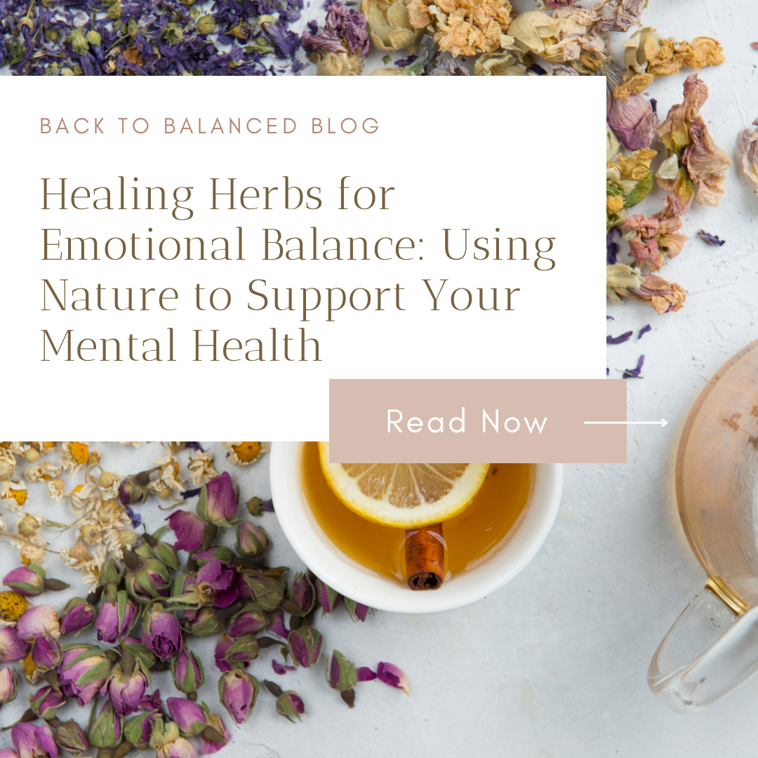 Healing Herbs for Emotional Balance: Using Nature to Support Your Mental Health